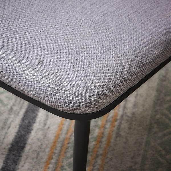 DC1067 dining chair seat pad detail