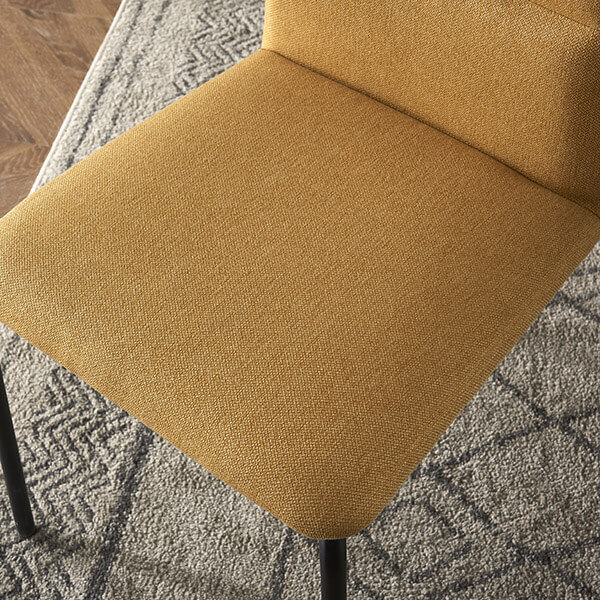 DC1073 Dining chair seat detail