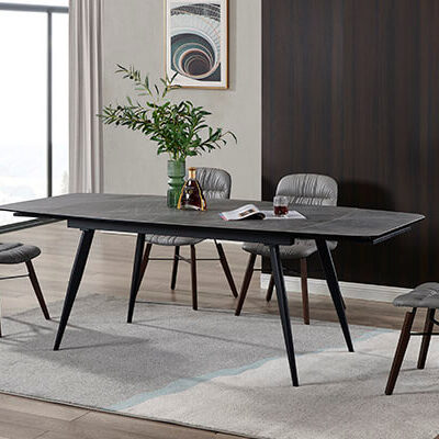DT8931 회색 세라믹 테이블 600x400px DT8931 회색 세라믹 테이블 측면도