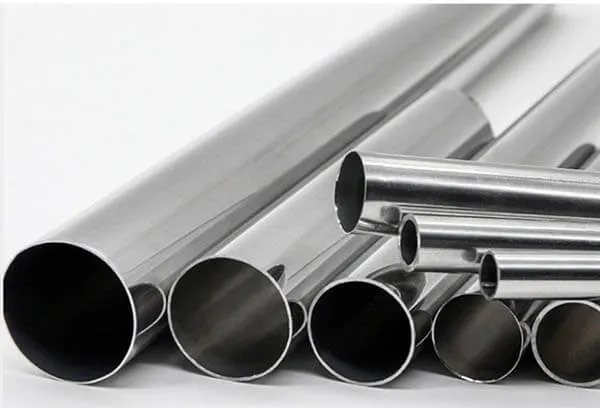 Steel pipe or tube for metal furniture frames