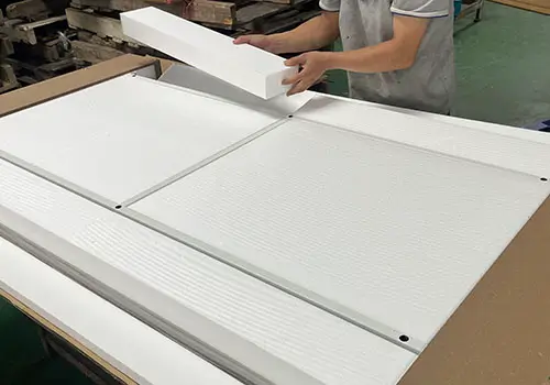 thick foam insert for the sintered stone tabletop